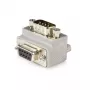 StarTech.com Adaptador de cabo série DB9 para DB9 em ângulo reto Tipo 1 – M/F