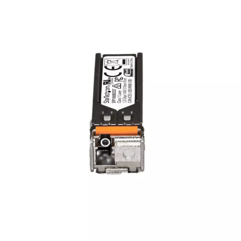 StarTech.com Módulo transceptor SFP compatível com MSA – 1000BASE-BX~MSA módulo transceptor SFP não codificado – 1000BASE-BX – 1 GbE Gigabit Ethernet fibra BiDi (SMF)