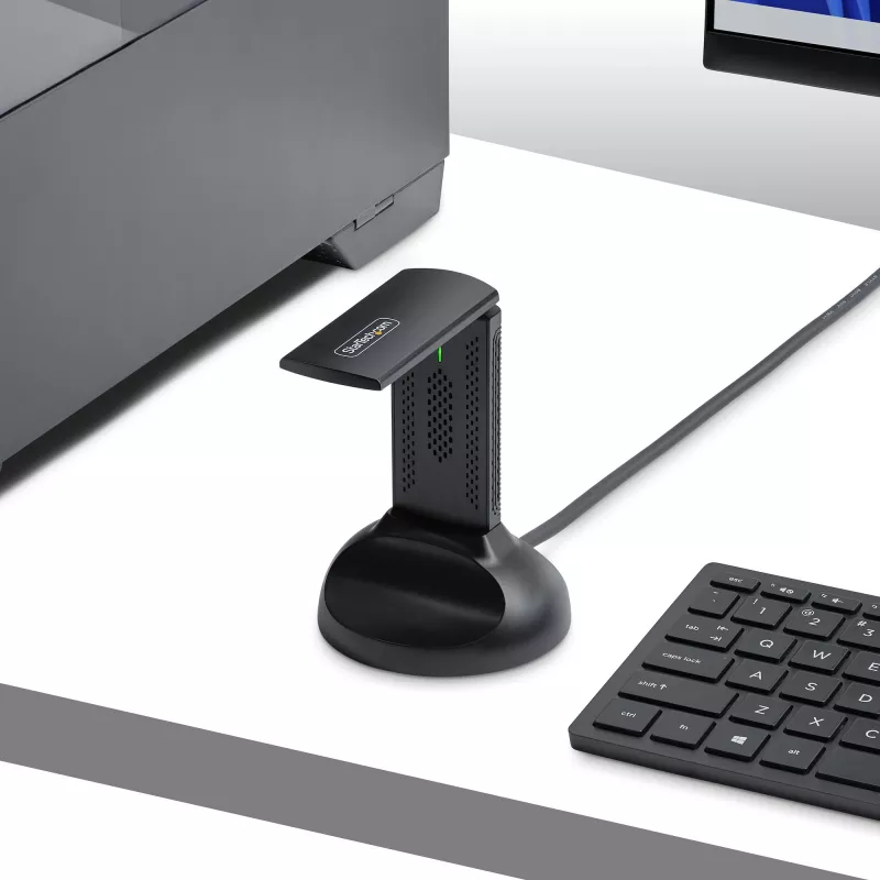 StarTech.com AX54005A-USB-WIFI-6E Placa de rede WLAN 2402 Mbit/s