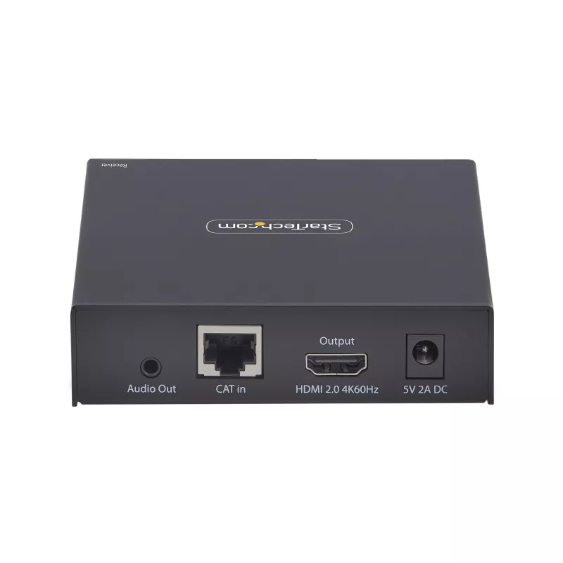 StarTech.com Recetor HDMI sobre rede IP para a série de produtos IH2006, 4K 60Hz, sem drivers, AVoIP, incl. kit de montagem, apenas recetor