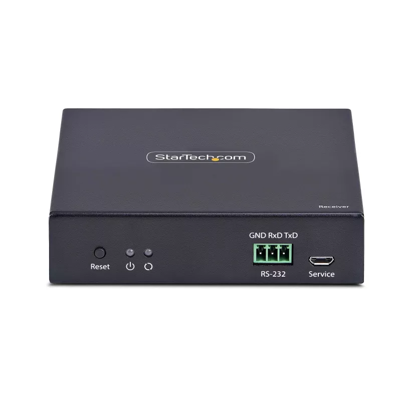 StarTech.com Recetor HDMI sobre rede IP para a série de produtos IH2006, 4K 60Hz, sem drivers, AVoIP, incl. kit de montagem, apenas recetor
