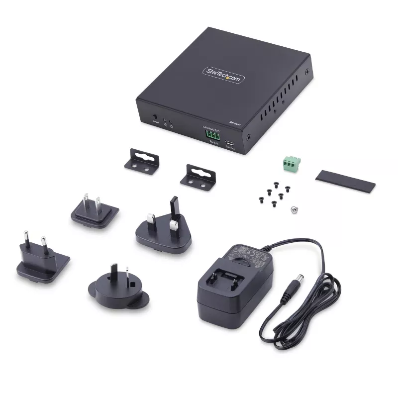 StarTech.com Recetor HDMI sobre rede IP para a série de produtos IH2006, 4K 60Hz, sem drivers, AVoIP, incl. kit de montagem, apenas recetor