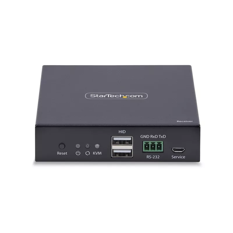 StarTech.com Recetor HDMI KVM sobre rede IP para a série de produtos IH2006, 4K 60Hz, sem drivers, AVoIP, incl. kit de montagem, apenas recetor