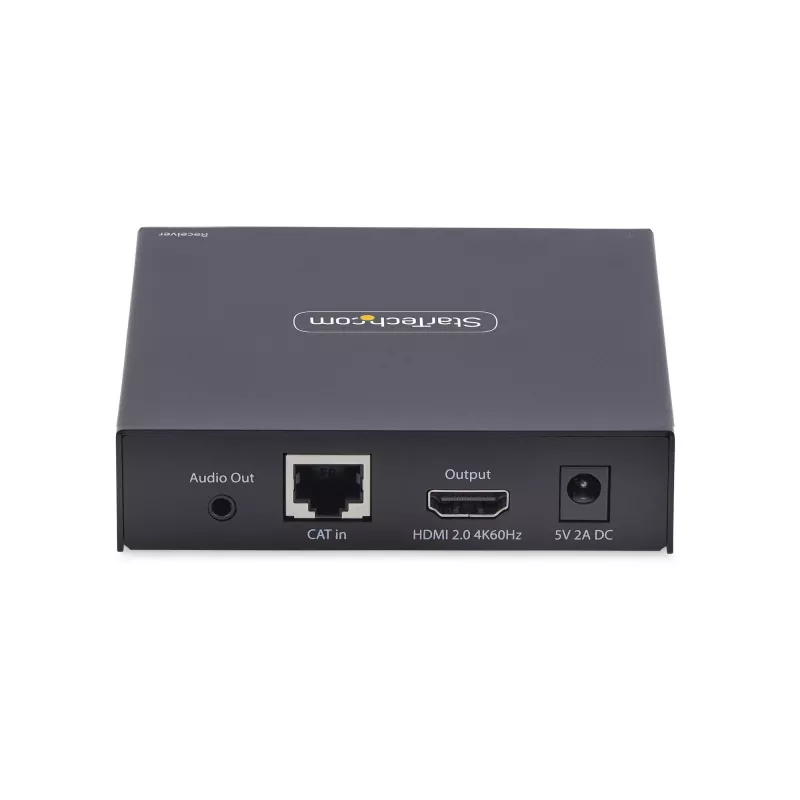 StarTech.com Recetor HDMI KVM sobre rede IP para a série de produtos IH2006, 4K 60Hz, sem drivers, AVoIP, incl. kit de montagem, apenas recetor