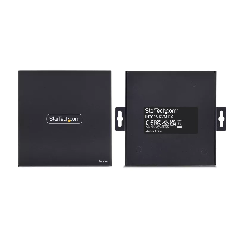 StarTech.com Recetor HDMI KVM sobre rede IP para a série de produtos IH2006, 4K 60Hz, sem drivers, AVoIP, incl. kit de montagem, apenas recetor