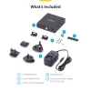StarTech.com Recetor HDMI KVM sobre rede IP para a série de produtos IH2006, 4K 60Hz, sem drivers, AVoIP, incl. kit de montagem, apenas recetor