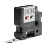 DYMO Rhino Industrial Etiquetas de poliéster permanentes | 19 mm x 5,5 m | impressão preta sobre metálico | autoadesivas | para máquinas de etiquetas Rhino e LabelManager