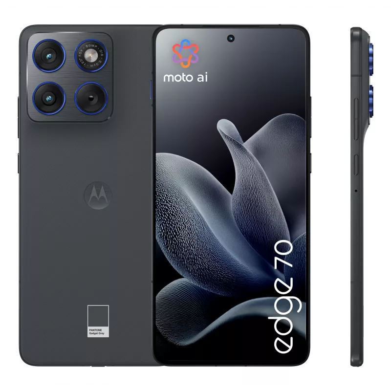 Motorola edge 70 17 cm (6.7 polegadas) Dual SIM Android 16.0 5G USB Type-C 12 GB 512 GB 4800 mAh cinzento
