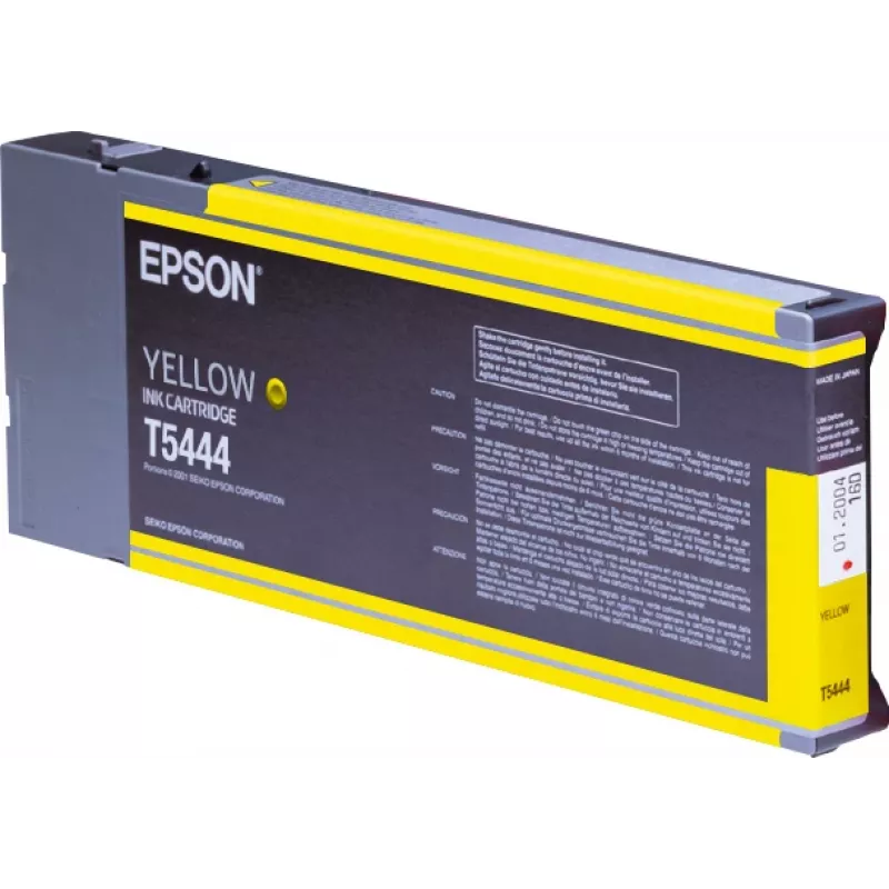 Embalagem individual Epson amarelo T614400 220 ml, amarelo, tinta pigmentada, 220 ml, 1 unid.