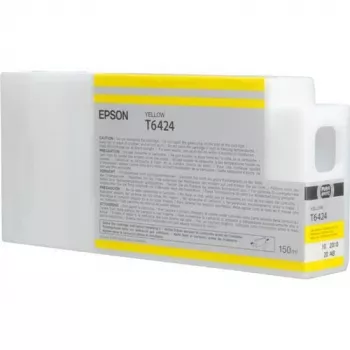Cartucho de tinta Epson T6424 amarelo (150 ml), amarelo, tinta pigmentada, 150 ml, 1 unid.