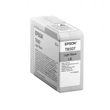 Epson embalagem individual preto claro T850700, preto claro, tinta pigmentada, 80 ml, 1 unid.