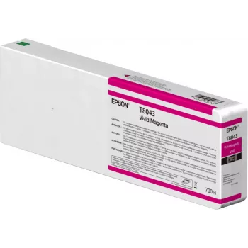 Epson embalagem individual Vivid Magenta T804300 UltraChrome HDX/HD 700 ml