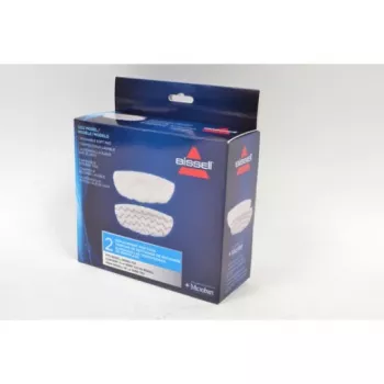 Bissell Vac & Steam - almofadas de esfregona, branco, Vac & Steam, caixa, 2 unid.