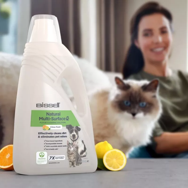 Bissell Natural Multi-surface Pet solução de limpeza para pavimentos 2L