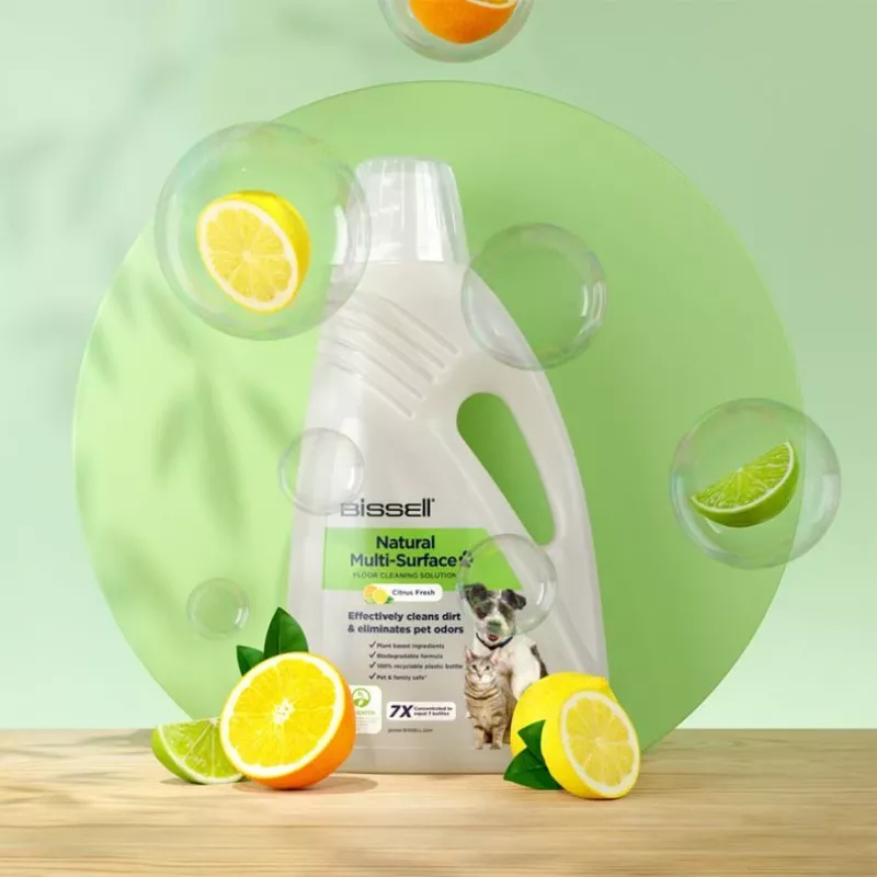 Bissell Natural Multi-surface Pet solução de limpeza para pavimentos 2L