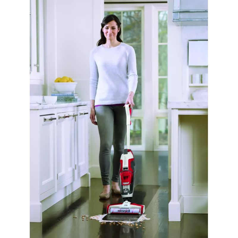 Aspirador vertical Bissell CrossWave Essential AC húmido e seco sem saco 0 L 560 W vermelho, branco