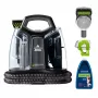Máquina de limpeza de tapetes Bissell SpotClean Pet Plus húmido e seco preto, transparente