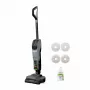 Aspirador vertical Bissell SpinWave + Vac Pet Pro bateria húmido e seco corrente de vórtice saco 0,4 l preto, cinzento