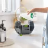 Aspirador vertical Bissell SpinWave + Vac Pet Pro bateria húmido e seco corrente de vórtice saco 0,4 l preto, cinzento