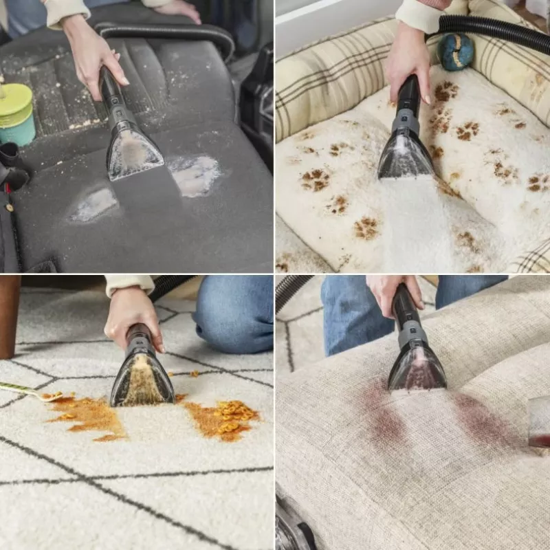 Máquina de limpeza de tapetes Bissell SpotClean C9 Pro aparelho manual preto