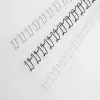 Anéis de encadernação GBC MultiBind 8 mm, branco, 130 folhas, metal, A4, 8 mm, 297 mm