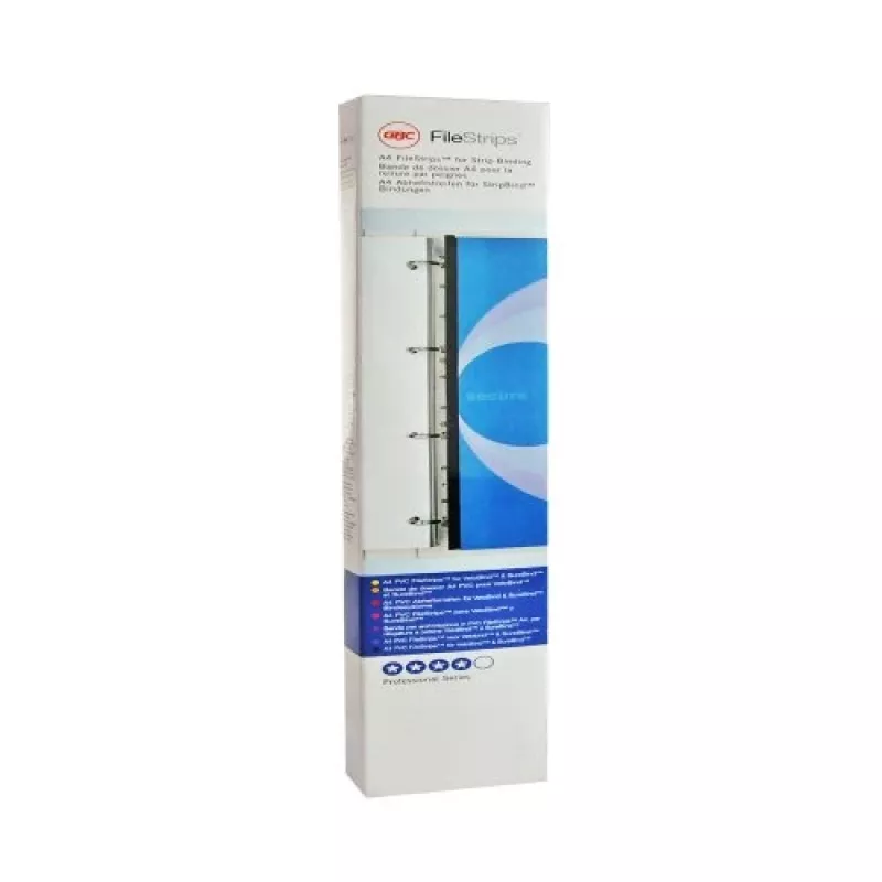 Tira de arquivo GBC WireBind & ClickBind PVC, branco, policloreto de vinilo (PVC), A4, 245 g, 100 unid., Egito