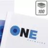 Capas de encadernação térmica GBC ThermaBind Standard A4 3 mm, A4, papel, branco, 30 folhas, 210 mm, 297 mm