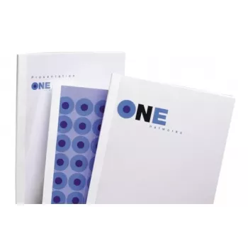 Capas de encadernação térmica GBC Standard 30 mm branco (50), A4, PVC, branco, 30 folhas, 50 unid.