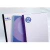 Capas de encadernação térmica GBC LinenWeave 3 mm preto (100), A4, PVC, preto, 30 folhas, 3 mm, 108 mm