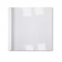Capas de encadernação térmica GBC LinenWeave 3 mm branco (100), A4, PVC, branco, 30 folhas, 100 unid.