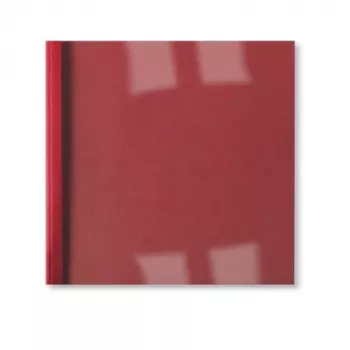 Capas de encadernação térmica GBC LinenWeave 3 mm vermelho (100), A4, PVC, vermelho, 30 folhas, 100 unid.
