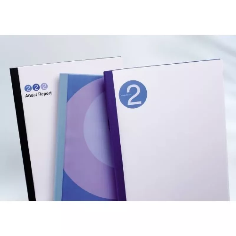 Capas de encadernação térmica GBC LinenWeave 3 mm azul (100), A4, PVC, azul, 30 folhas, 100 unid.