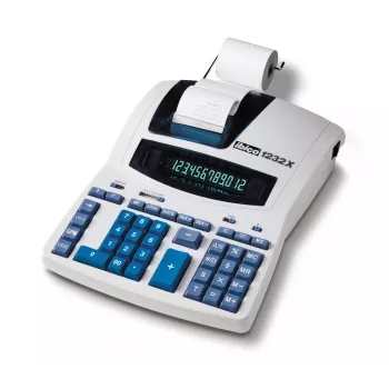 Calculadora de secretária com impressão Rexel Ibico 1232X Professional 12 dígitos, 290 mm, 375 mm, 375 mm