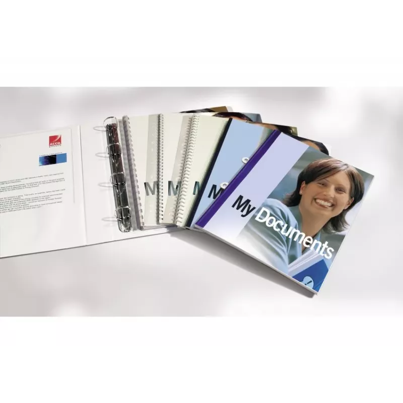 Tiras de encadernação em PVC GBC CombBind (100), branco, policloreto de vinilo, 237 g, 100 unid., Egito