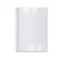 Capas térmicas GBC LeatherGrain ThermoBind 1,5 mm branco (100), A4, PVC, transparente, branco, mate, 15 folhas, 1,5 mm