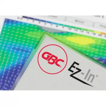 Bolsa de plastificação GBC A5 80 mícron, brilhante, A5, 100 unid., 160 mm, 221 mm, 18 mm