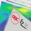 Bolsa de plastificação GBC A5 80 mícron, brilhante, A5, 100 unid., 160 mm, 221 mm, 18 mm