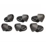 Conjunto de almofadas/anel POLY Voyager 6200 Medium Eartips preto