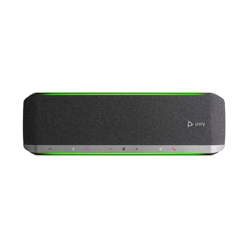 Speakerphone HP Poly Sync 60 certificado Microsoft Teams, prateado, RoHS, Federal Communications Commission (FCC), CE, 37 mm, 116 mm, 394 mm, 1 kg