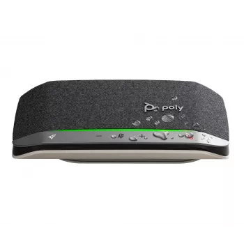 Speakerphone HP Poly Sync 20 USB-A, PC, prateado, 0,715 m, IP64, Windows 10, Windows 11, MacOS