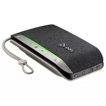 Speakerphone HP Poly Sync 20 USB-A, PC, prateado, 0,715 m, IP64, Windows 10, Windows 11, MacOS