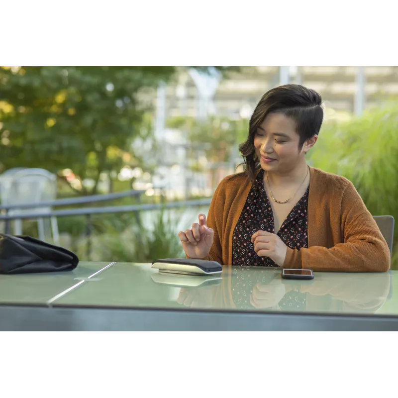 Speakerphone HP Poly Sync 20 USB-A, PC, prateado, 0,715 m, IP64, Windows 10, Windows 11, MacOS