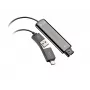 Adaptador HP Poly DA75 USB para QD preto TAA