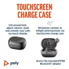 Auscultadores HP Poly Voyager Free 60+ UC Carbon preto + adaptador BT700 USB-C + estojo de carregamento com ecrã tátil