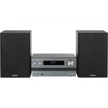 Sistema de áudio doméstico Kenwood M-918DAB-H micro-sistema de áudio doméstico 10 W alumínio, preto