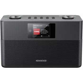 Rádio Kenwood CR-ST100S-B internet digital preto