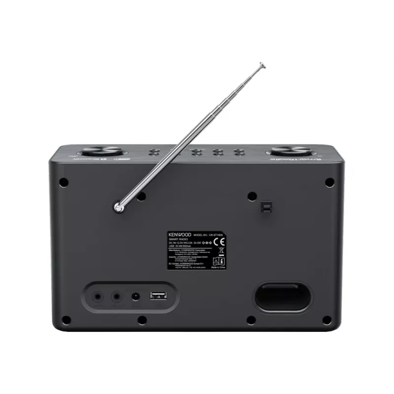 Rádio Kenwood CR-ST100S-B internet digital preto