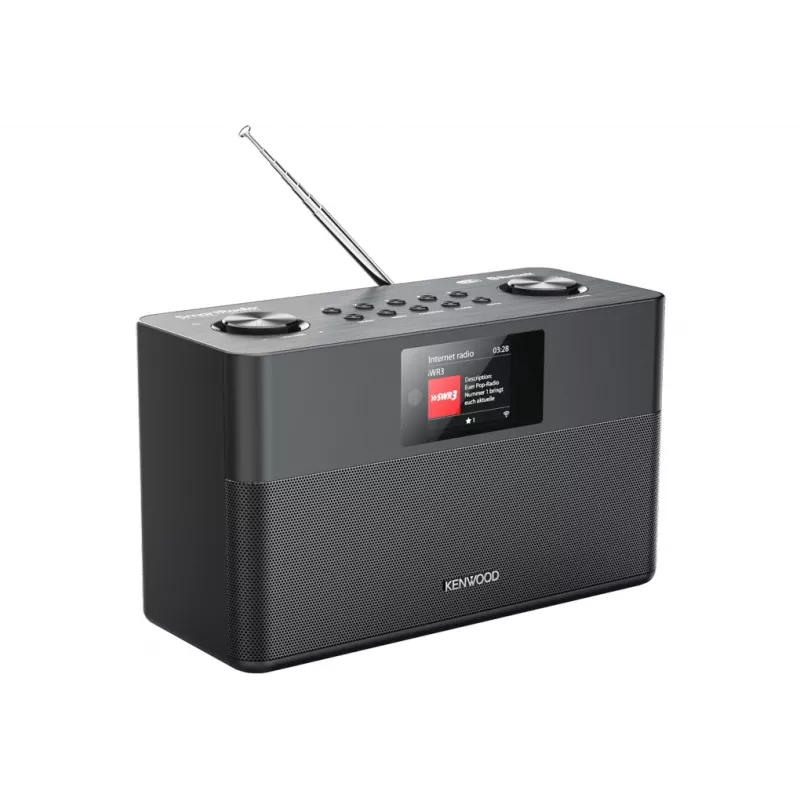 Rádio Kenwood CR-ST100S-B internet digital preto