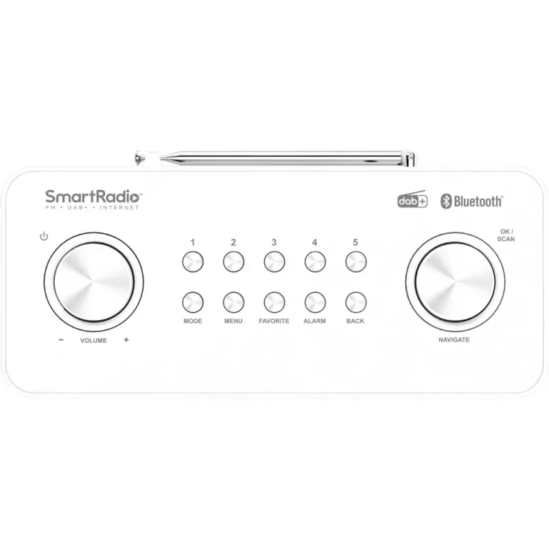 Rádio Kenwood CR-ST100S-W internet branco