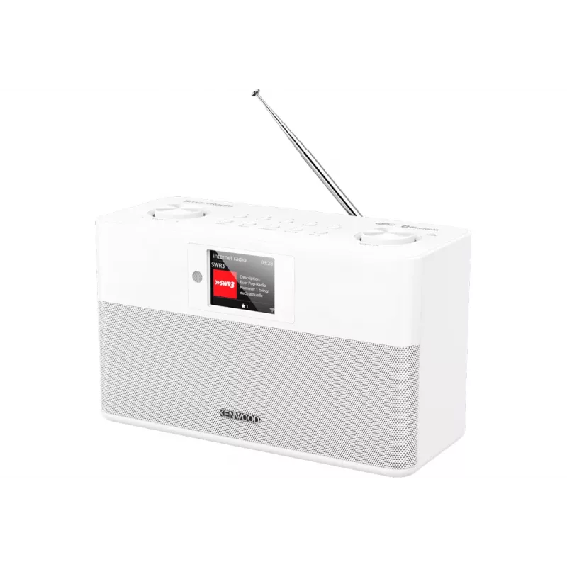Rádio Kenwood CR-ST100S-W internet branco